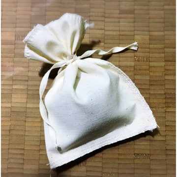 棉布小袋 寬(開口端) 10公分 高15公分 可裝香草 花茶 藥材 可以入湯汁烹煮