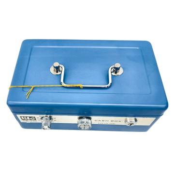 Life 徠福 手提金庫 CB-330 215 x 130 x 80mm  藍色