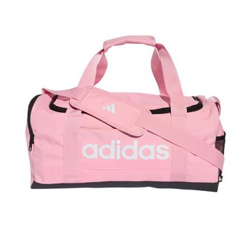 Adidas 旅行袋 健身包 多隔層 S號 粉【運動世界】JX9041