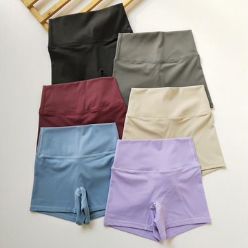 三分運動短褲女健身褲修身提臀彈力緊身瑜伽速干高腰跑步外穿熱褲