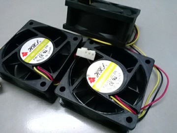 全新電腦散熱CPU風扇P3/6CM/370單風扇60x60×25三線12V靜音