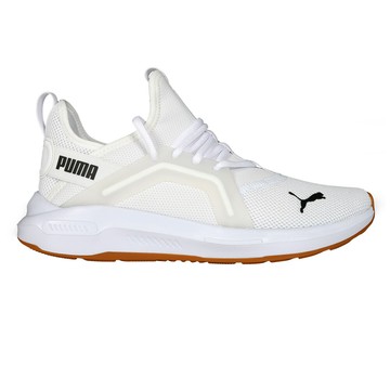 puma sofrtide enzo 5 男慢跑鞋-路跑 運動 休閒 白黑