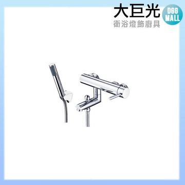 【大巨光】日本陶瓷心6吋竹圓造型側開浴用壁式單槍水龍頭(SD-26)