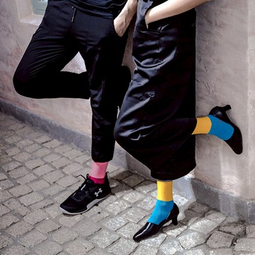 【2雙一組】精梳棉設計襪xPolygiene抗菌技術∣襪子、台灣製