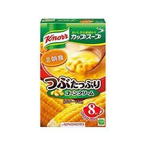 クノール カップスープ つぶたっぷりコーンクリーム 8袋入 ×24個セット 送料無料 送料無料