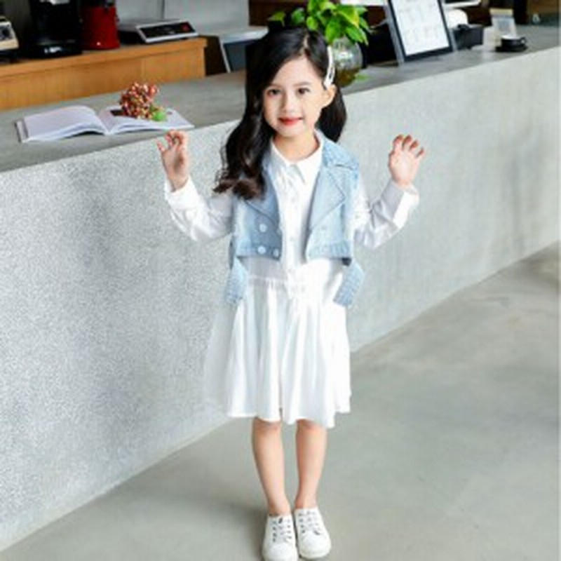 子供服 女の子 長袖ワンピース ベスト セット服 ワンピース 子供ワンピース 卒園式 入園 ドレス 結婚式 発表会 七五三 通販 Lineポイント最大3 0 Get Lineショッピング