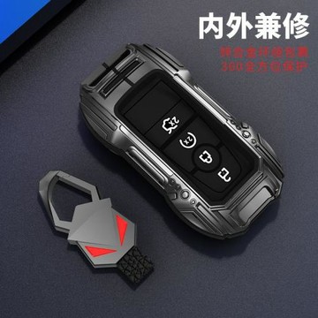 適用福特蒙迪歐鑰匙套福克斯銳界銳際探險者新福睿斯EVOS車包殼扣
