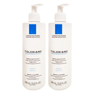 LA ROCHE POSAY 理膚寶水 多容安清潔卸妝乳液  400ml  2瓶