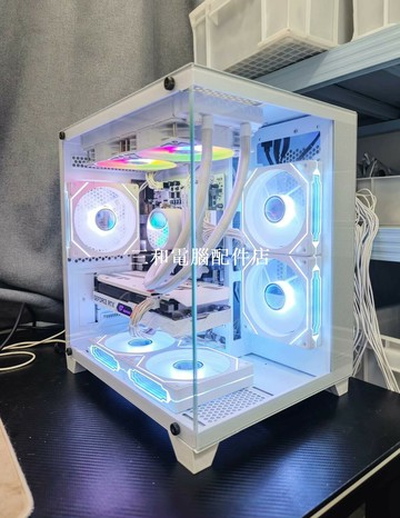 12400F處理器 3050顯卡 高顏值純白電競主機 魯大師105萬跑分 支援WiFi藍牙 黑神話吃【三和電腦配件店】