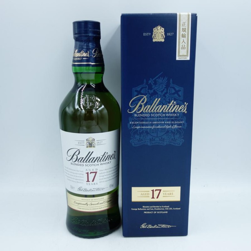 未開栓】バランタイン 17年 700ml 40% 国内正規品 箱付き BALLANTINE'S【C1】 | LINEショッピング