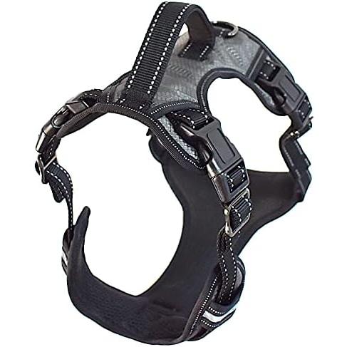 Max and Neo Gunnison Reflective Dog Harness We Donate a Harness to