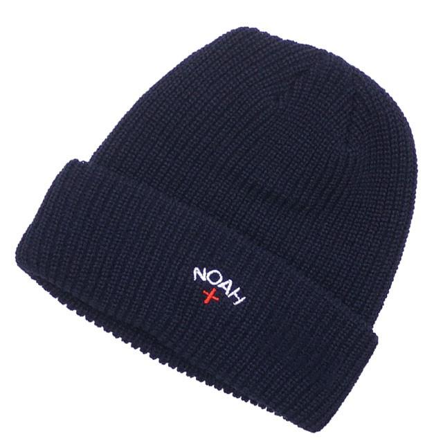 ノア NOAH Core Logo Beanie ビーニー NAVY ネイビー 紺 メンズ 【新品