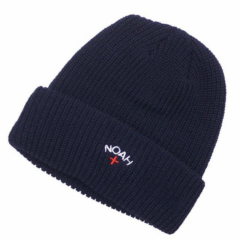 ノア NOAH Core Logo Beanie ビーニー NAVY ネイビー 紺 メンズ