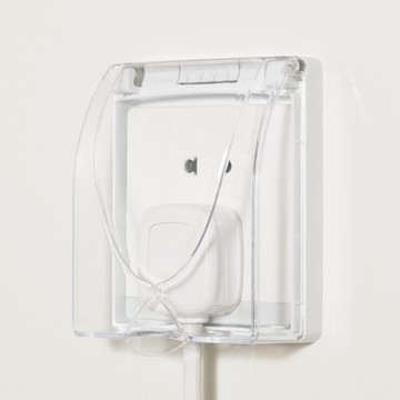 防水明盒 浴室86型插座開關防水盒衛生間透明防水罩電源防濺盒家用保護蓋『XY30884』