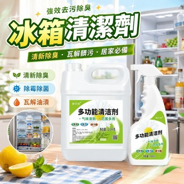 強效去污除臭✨ 冰箱清潔劑 除霉除菌 瓦解油漬 廚房必備 除臭噴霧 消除異味 家用大掃除清潔劑家居清潔劑強力去污
