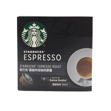STARBUCKS 星巴克 咖啡膠囊 濃縮烘培 黑皮TIME 40030