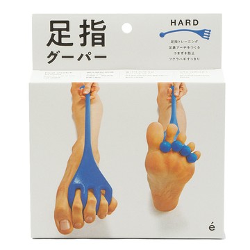 結帳享優惠/日本【erugam】美腿拉筋腳趾訓練器-強力藍