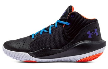 UNDER ARMOUR JET 21 BLACK BLUE ORANGE