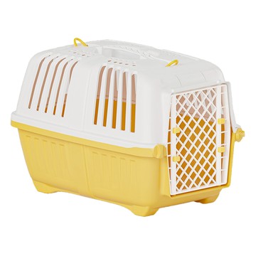 Truly House 手提車載寵物箱  黃色  1個  48 x 31 x 29cm