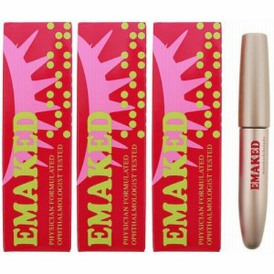 超濃厚 まつげ美容液 水橋保寿堂製薬 3本 EMAKED 送料無料
