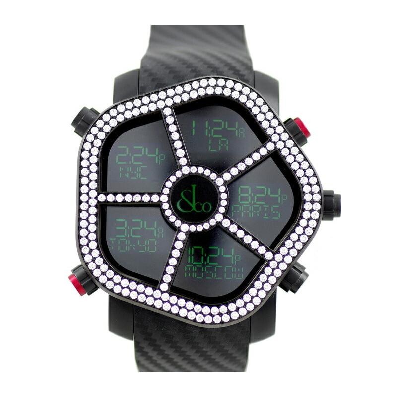ジェイコブゴースト ダイヤベゼル - 腕時計(アナログ)
