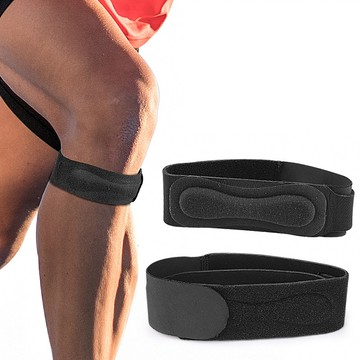 大友los2172戶外登山運動網球跳繩護膝帶內置硅膠減震加壓可調節髕骨護膝