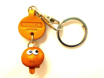 巳 蛇 迷你 真皮鑰匙圈 手工 日本製 立體造型 VANCA