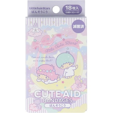 字繃帶CUTE AID小雙子星18件