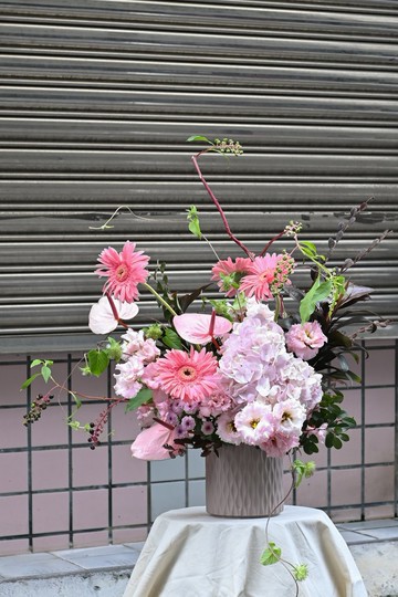 經典款  鮮花盆花 粉色