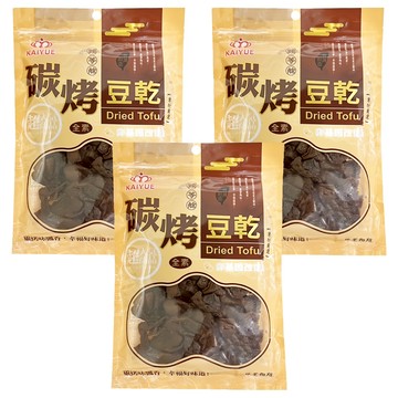 凱岳 頭等艙 全素碳烤風味豆乾  300g  3包
