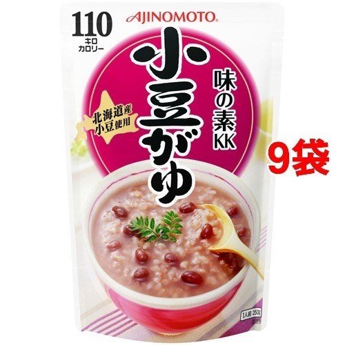 味の素 小豆がゆ 250g*9コセット  味の素(AJINOMOTO)