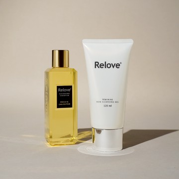 【Relove】私密雙洗臨門任選組(蛋白去漬抑菌手洗精220ml+私密清潔凝露120ml任選1款)