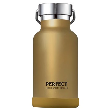 PLUS PERFECT 理想 極緻316真空保溫杯  香檳金  350ml  1個