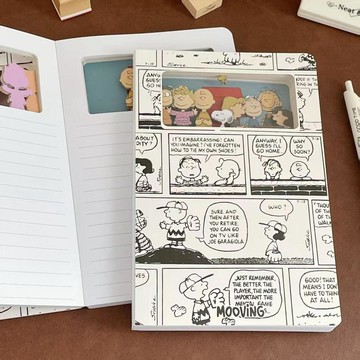 秋季上新⭐新款史努比周邊趣味動畫翻翻本筆記本手賬本可愛卡通動漫創意禮物