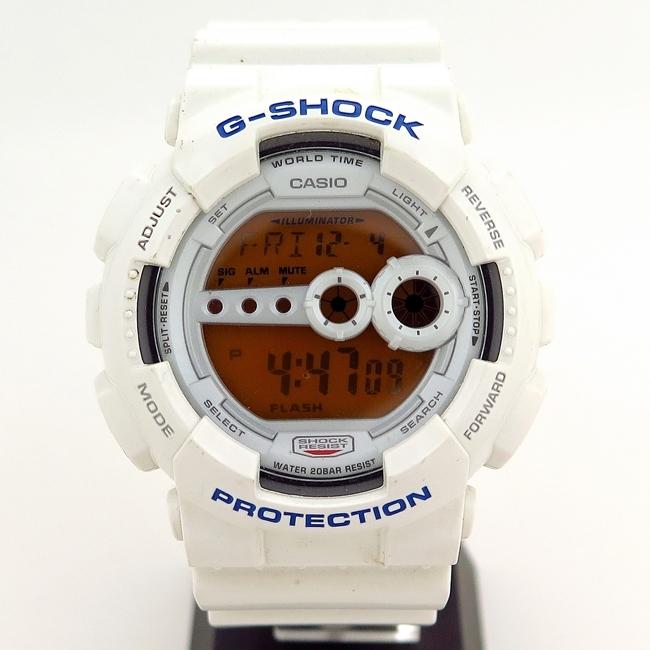 激レア！ G-SHOCK GD-100SC-7jf クレイジーカラーズ 美品 白 何でも