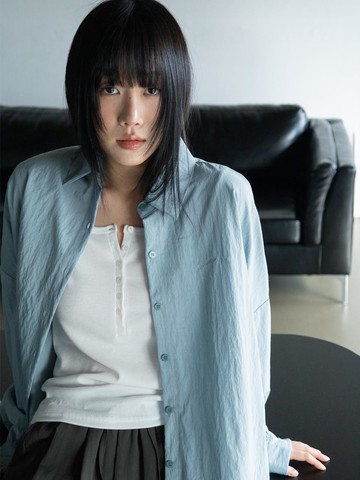 Overfit Embroidered Shirt [2COLOR]