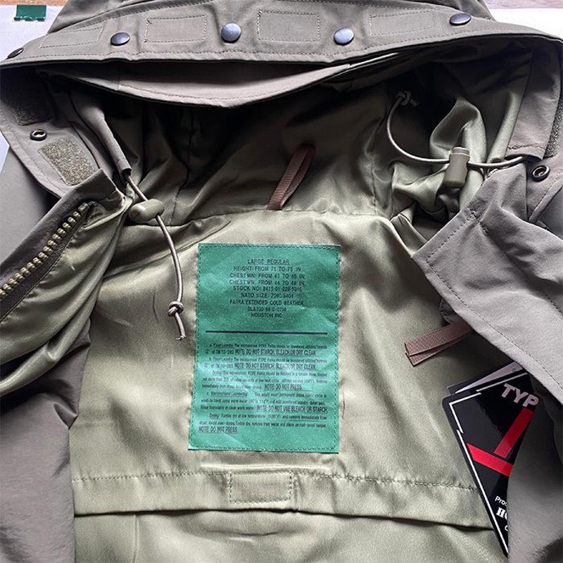 HOUSTON ヒューストン ECWCS ジャケット ecwcs parka パーカ ナイロン