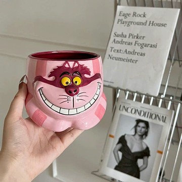 卡通愛麗絲仙境妙妙貓水杯