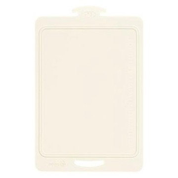 sillymann 100%鉑金矽膠抗菌防黴砧板  奶油白  24.4 x 33.4 x 0.46cm  1個
