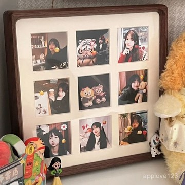 🔥臺灣夯貨+99免運✨宮格相框客製洗照片diy閨蜜情侶創意生日禮物旅行畢業紀念相框 RMMR