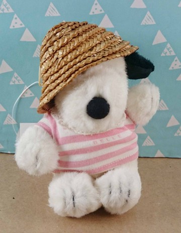 【震撼精品百貨】史奴比Peanuts Snoopy ~絨毛玩偶_草帽