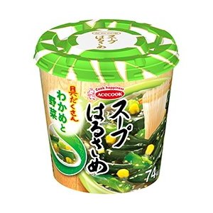 エースコック スープはるさめ わかめと野菜 1箱6食