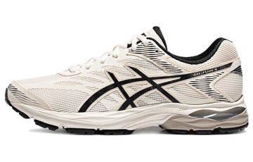 ASICS GEL-FLUX 4 RUNNING SHOES WHITE BLACK