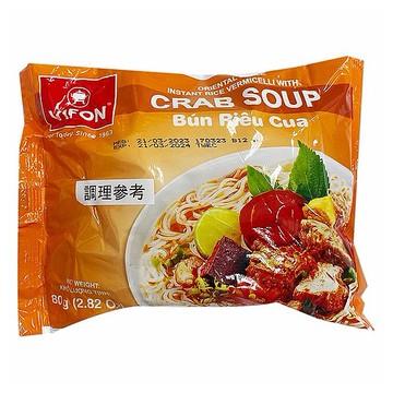 VIFON~速食河粉-蔥辣蟹湯風味(80g)