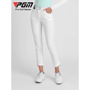 PGM 春季 高爾夫女士長褲 遮風保暖 柔軟親膚 運動球褲 九分褲