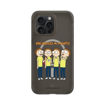 iPhone 15 Pro Max AirX 本質黑 - 瑞克和莫蒂 Rick and Morty - 建造一個莫蒂