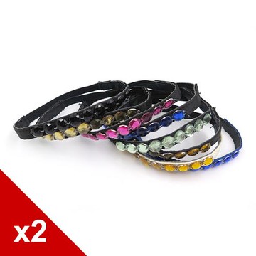 糊塗鞋匠 優質鞋材 G89 彩鑽束鞋帶 2雙