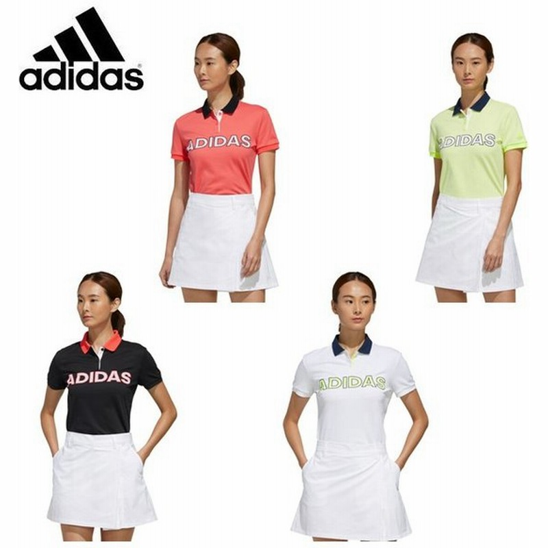 アディダス ゴルフウェア ポロシャツ 半袖 レディース Adidasロゴ 半袖ポロ Embroidered Polo Shirtgld48 Adidas 通販 Lineポイント最大0 5 Get Lineショッピング