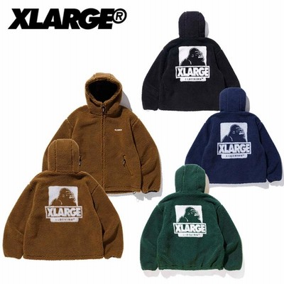 X-LARGE_ボアフリース ジップアップ ジャケット134 - corteemlaser.com.br