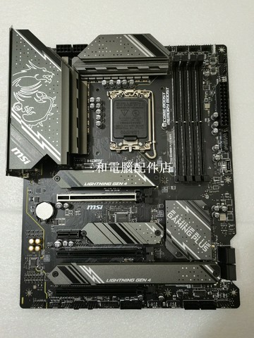 微星 Z790 GAMING PLUS WIFI D5 主板 C 官網帶保 實物圖 發貨前提供開機視【三和電腦配件店】
